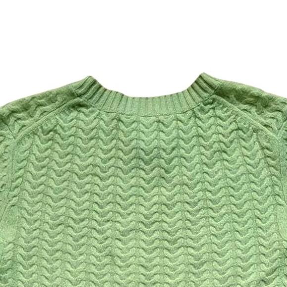 Theory Green Cashmere Sweater | Size XS - Picture 4 of 6